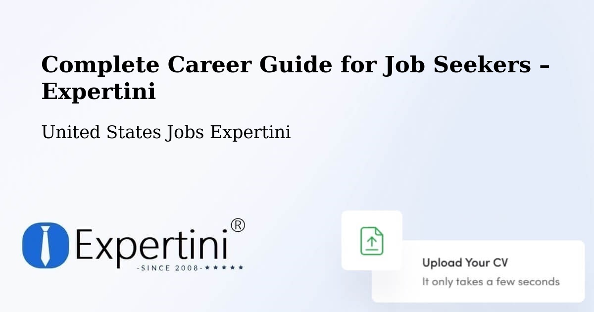 Career Guide for Job Seekers – Johns Creek - Johns Creek, United States Jobs Expertini