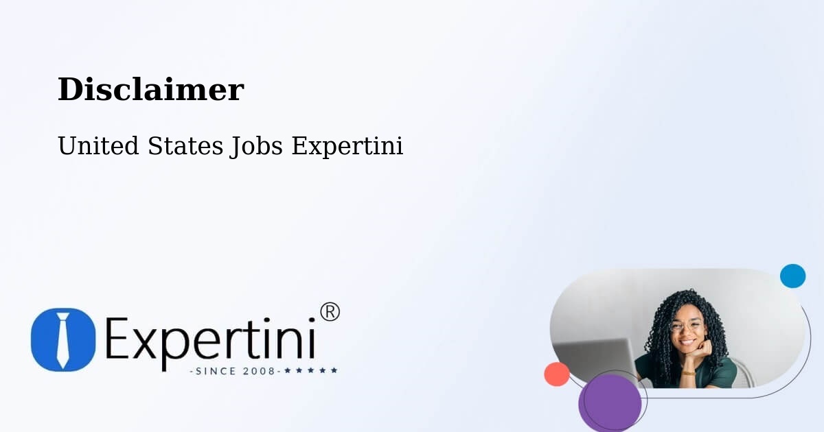 Disclaimer – Johns Creek - United States Jobs Expertini