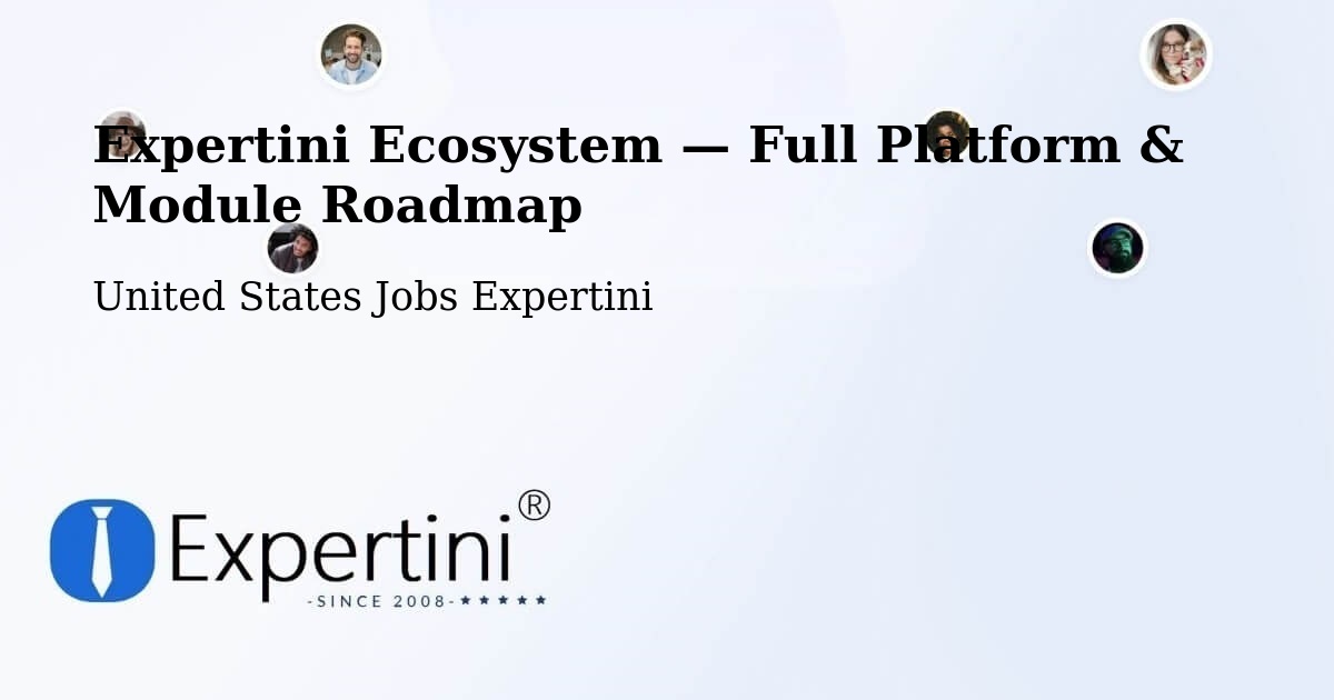 Expertini Ecosystem — Full Platform & Module Roadmap – Johns Creek