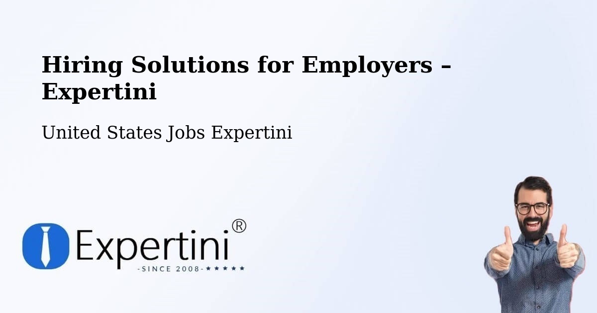 Hiring Solutions for Employers in Johns Creek - Johns Creek, United States Jobs Expertini